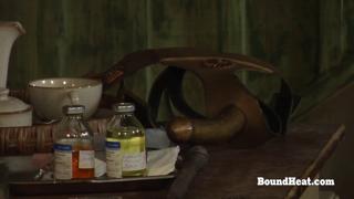 'Busty babes gag each other with sultry sorrows in sodomy's siren song'