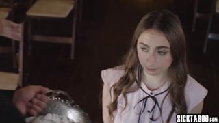 Priest Tommy turns into a sinning teen Penelope Kay with a hot big ass🍑