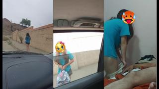 Sweet collector spanks his wife for aluminum cans