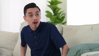 Tiny Tease & Her Huge Ass🍑 BFF Get Spanked & Pounded by Erect Studs: Juan El Caballo Loco & Amber Stark - Big-Ass🍑 Blonde XXX