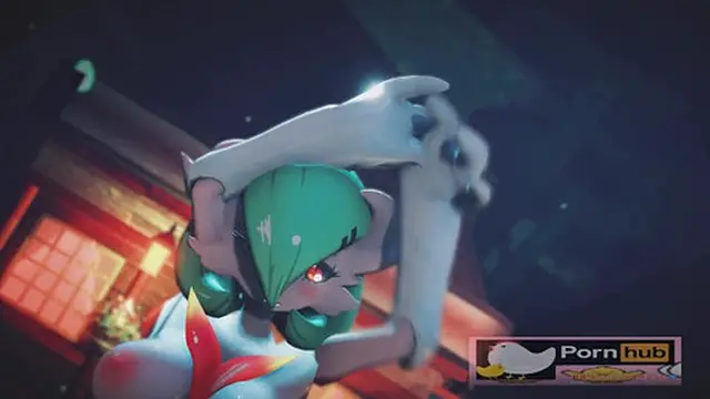 mmd r18 blue gardevoir seduces with cute charm and playful licking of goblin cheese wang 3d