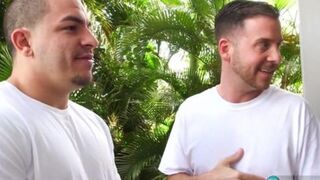 Double Dicked Milly Marks In A Triple Threat Massage Session With Tony Rubino And Baby Oil