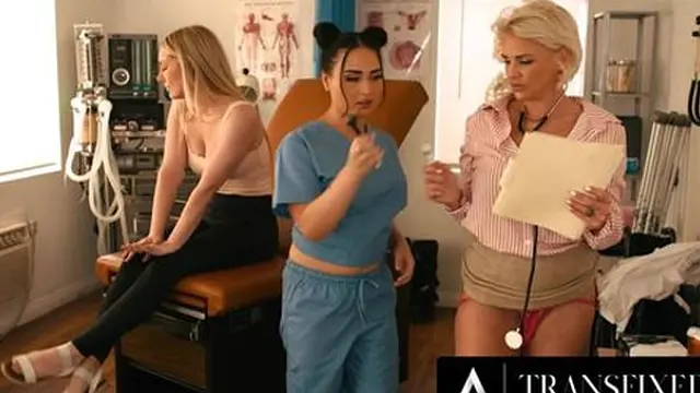 TRANSFIXED - Mischievous Nurse Ember Fiera FREE USES Doctor MILF Charli Phoenix During Consultation - Alice Miller (Arcie Miller)