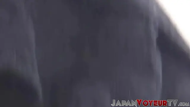 Public voyeur captures stunning Japanese teen goddesses in intimate moments