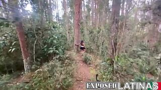 I get pounded in the forest by my hot neighbor's mature wife - Alexa Lewis'