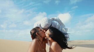 Dirty Threesome Fuck Fest Under Scorching Desert Sun in Luxurious GGMansion