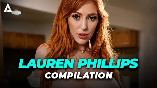 Hot redhead Lauren Phillips seduction