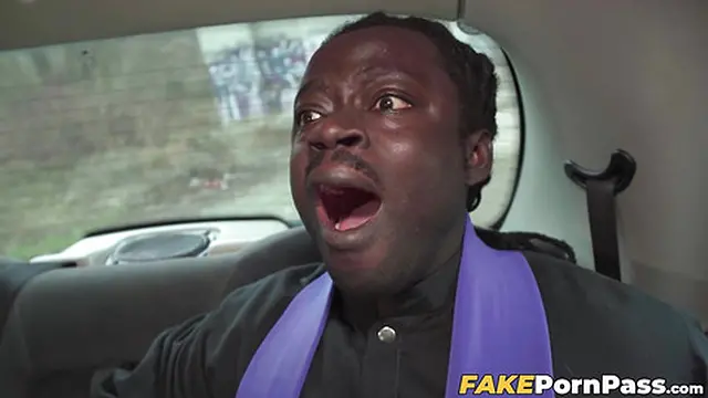 Priest with a big black cock couldnt resist the extraordinary body of Ebony Mystique