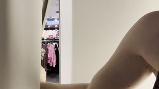 Teacher's Anal👌 Fitting Room Surprise Before Class
