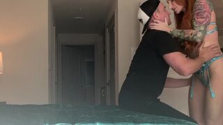 Redhead enjoys intense facial from thick cock🌭 ¦ Van Wylde and Sophia Locke