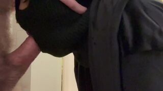 Deepthroat fucking this little slut