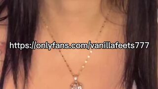 Step sister with small tits plays with her Sweet pussy