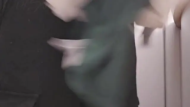 SQUINTING in an AIRPLANE Toilet for the 1st Time - Mile High MASTURBATION