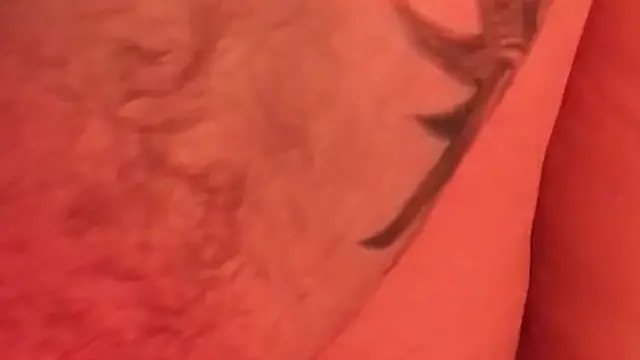 Playing with my freshly shaved pussy