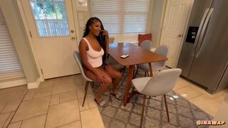 Pretty cam girl gets caught by stepdad's best friend