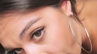 LATINA MILF GIVES DADDY THE BEST BLOWJOB POV - LEXIS STAR