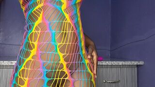 Dildo fuck by my naughty maid