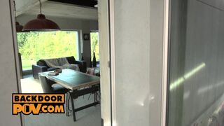 POV pussy and anal sex with your hot maid Lina Mercury
