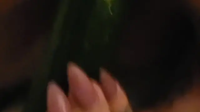 Horny MILF Fucking a huge Cucumber FULL VIDEO ????????????????