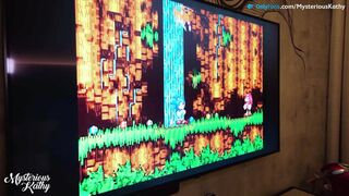 Gamer Step Cousin Fucked in All Three Holes: (Porn) Gameplay - MysteriousKathy