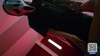 My neighbor (ghostface) BREAKS my ass on Halloween night and my Boyfriend doesn't notice