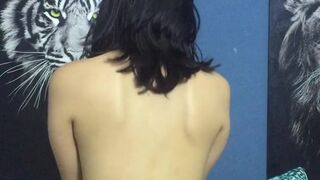 I ask my girlfriend to ride my cock until I cum inside.