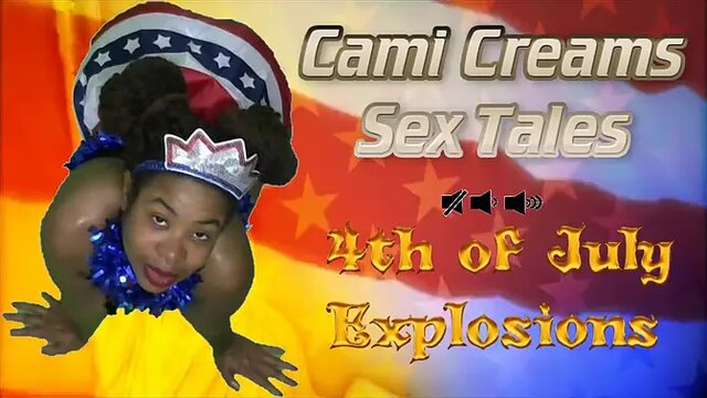 Black Chubby Cami gets gangbanged and creampied in public restroom