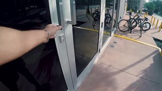 This tourist wanted to see my apartment in downtown   