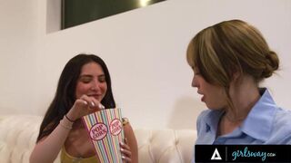 Girlsway - Bored Petite Jane Wilde Hires Professional Babysitter Lilly Bell To Get Hard Disciplined