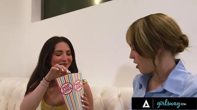 Girlsway - Bored Petite Jane Wilde Hires Professional Babysitter Lilly Bell To Get Hard Disciplined