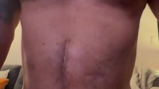 Watching football turns into naughty wife getting cum in pussy… 