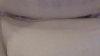 Big tit chubby girl fills diaper and plays with a vibrator at the end
