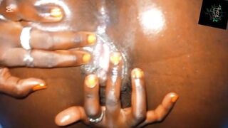 BEND OVER FINGER FUCKING MY WET PUSSY