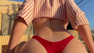 Risky public fuck with stepsister. No moaning!