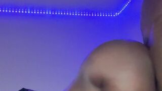 Bubble Butt Ebony Taking BBC