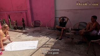 DOUBLE PENETRATION WITH MY MEXICAN FRIEND ENDS IN A BIG CUMSHOT