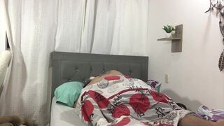 I ride and fuck my stepfather at his wife's house