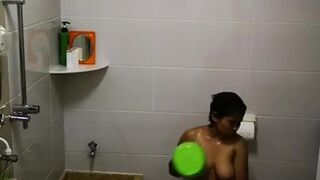 Indonesia maid shower