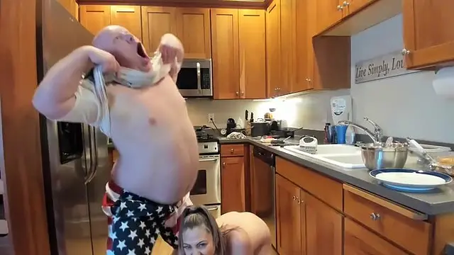 Taylor's hot wife body is exposed as she celebrates her fourth anniversary