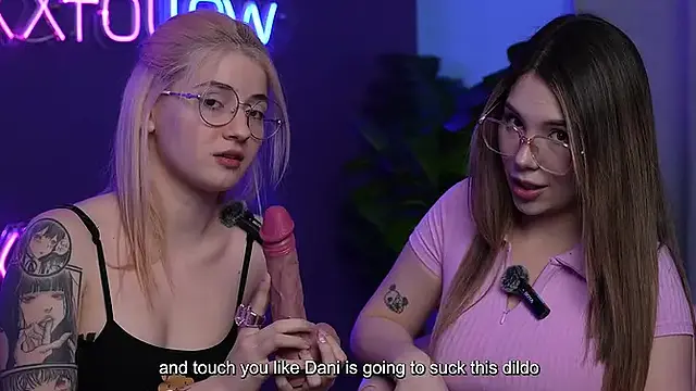 XXXfollow #1 Emma Fiore & Dani Ortiz- JOI, sloppy blowjob, besos calientes y grandes tetas- Podcast