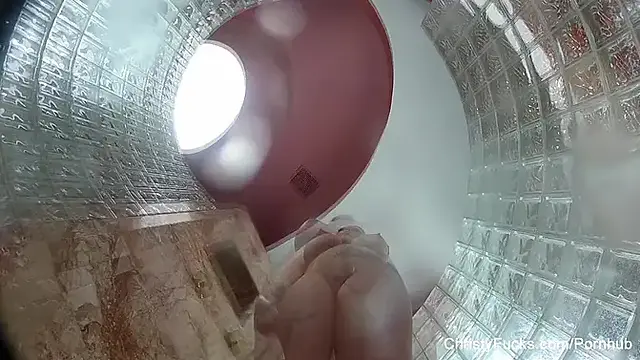 Christy Mack Shower Masturbation
