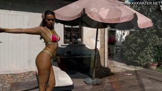 Anita's nubile French bod swims in sin, siren's song seducing the depths of horny🥵 hell