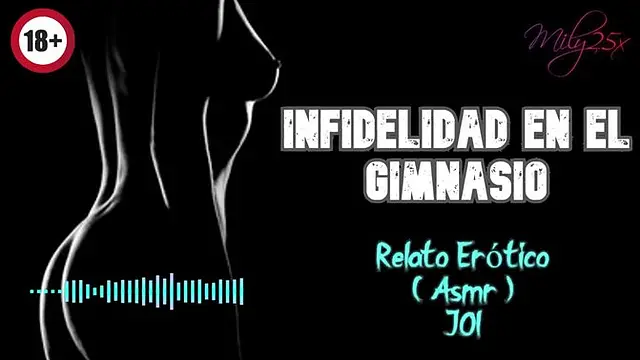 Gym infidelity leads to deepthroat ASMR and real moans