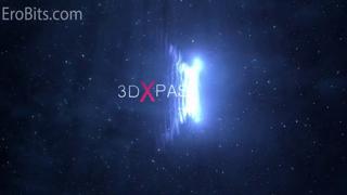 Sci-Fi Domina fucks Busty Girl Futanari Animated 3D Sex