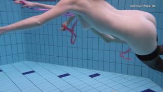 Dirty stepsis sluts diving into community pool, making waves with reckless sexual abandon.