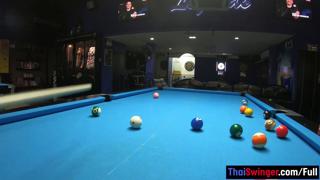 Naughty😈 Thai cutie gets lugged off from bar, brought back for sensual booty play