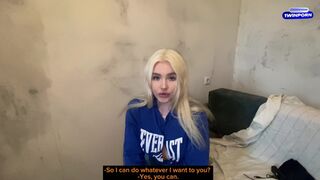 Dirty repairman's massive booty begging for brutal banging and raw creampie