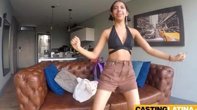 Latina teen raver enjoys big cock🌭 anal👌 casting video (Cock_anal  &mdash;  Steven Hard)